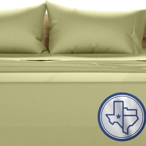 Juego de sábanas de algodón puro tamaño King (King, 1000 hilos), sábanas y fundas de almohada verde salvia (4 piezas), sábanas de algodón tamaño Juego de sábanas de algodón puro tamaño King (King, 1000 hilos), sábanas y fundas de almohada verde salvia (4 piezas), sábanas de algodón tamaño