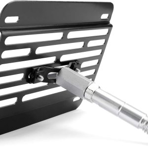 Artudatech Soporte de montaje para placa de matrícula con gancho delantero para Volkswagen MK6 Golf, para Volkswagen EOS 2006-2016, para Volkswagen Artudatech Soporte de montaje para placa de matrícula con gancho delantero para Volkswagen MK6 Golf, para Volkswagen EOS 2006-2016, para Volkswagen