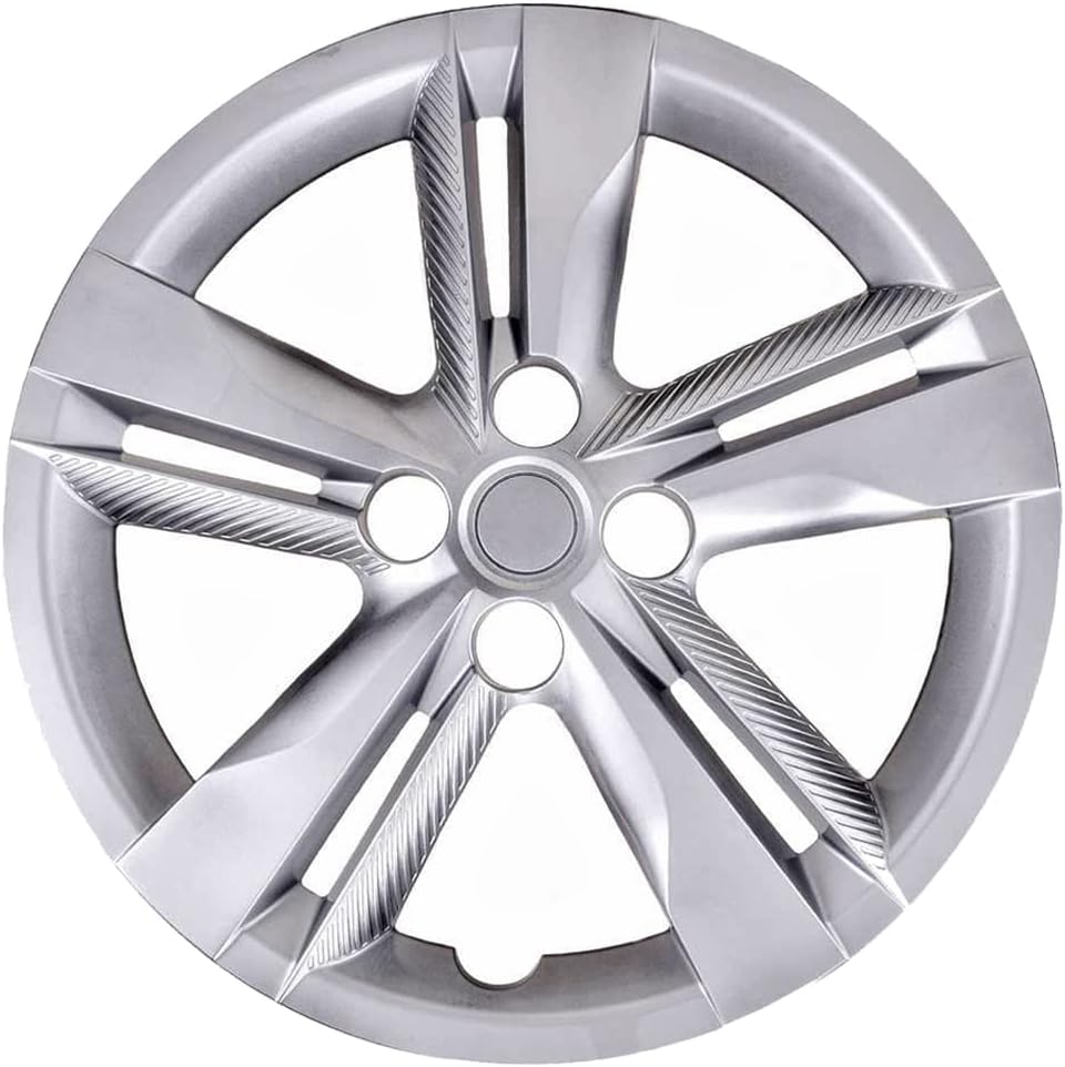 Juego de 4 fundas de rueda de 16″ con 5 radios DBL para Nissan Kicks S 2018-2023 – Plata