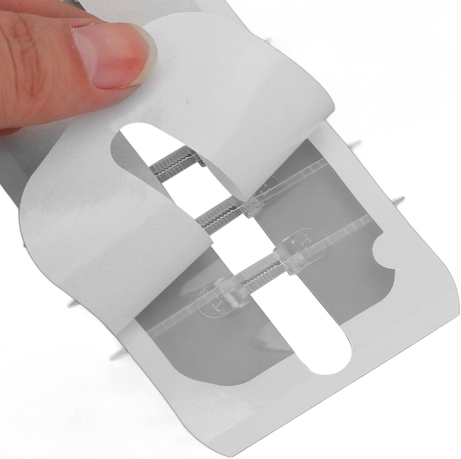 Dispositivo de cierre de heridas con puntada de cremallera, kit de laceración de 2 piezas, vendas Steri Strip Bandaids reparación de laceración