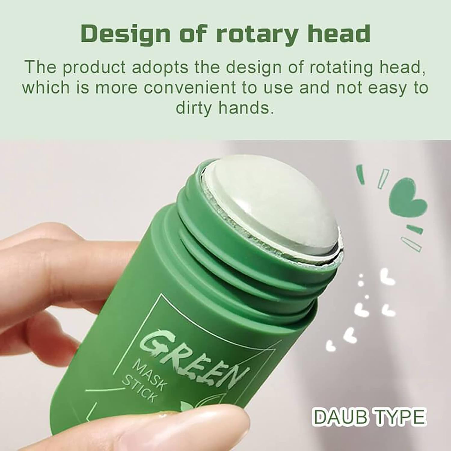 Máscara de té verde, barra de máscara de té verde de limpieza menos poros, máscara de té verde, removedor de puntos negros, mascarilla de té verde