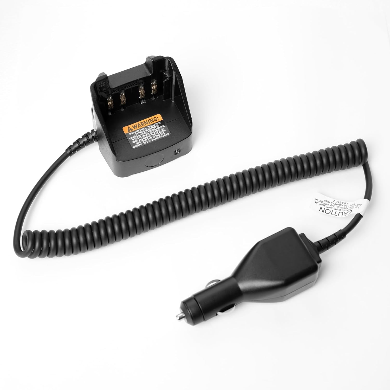 Fumei RLN6433A Base de cargador de viaje para automóvil para radio Motorola APX2000 APX4000Li XPR6300 XPR6500 XIR P8268 XiR-P8668 DR3000 DP3601