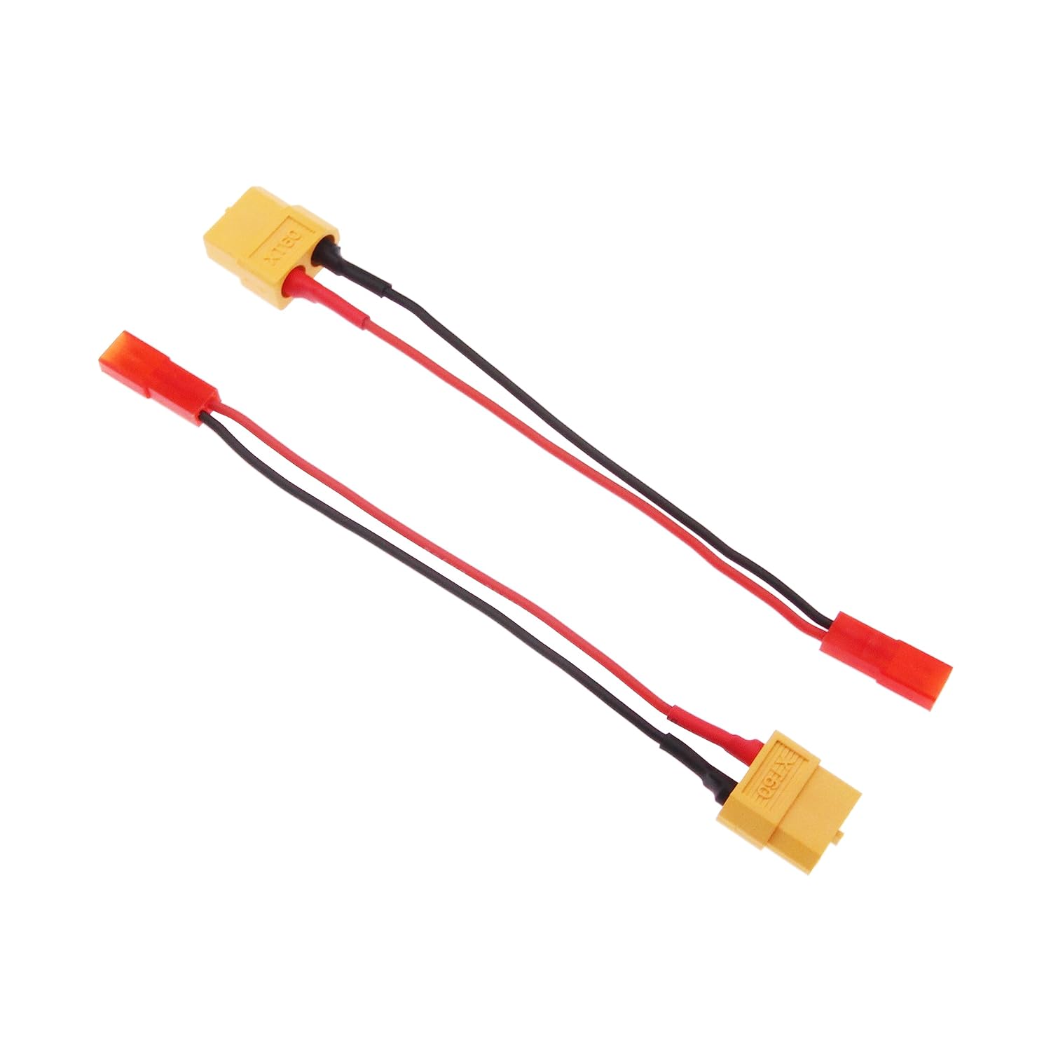 4pcs JST a XT60 macho hembra RC conector adaptador cable con 20awg 4inch cable (E86-4)