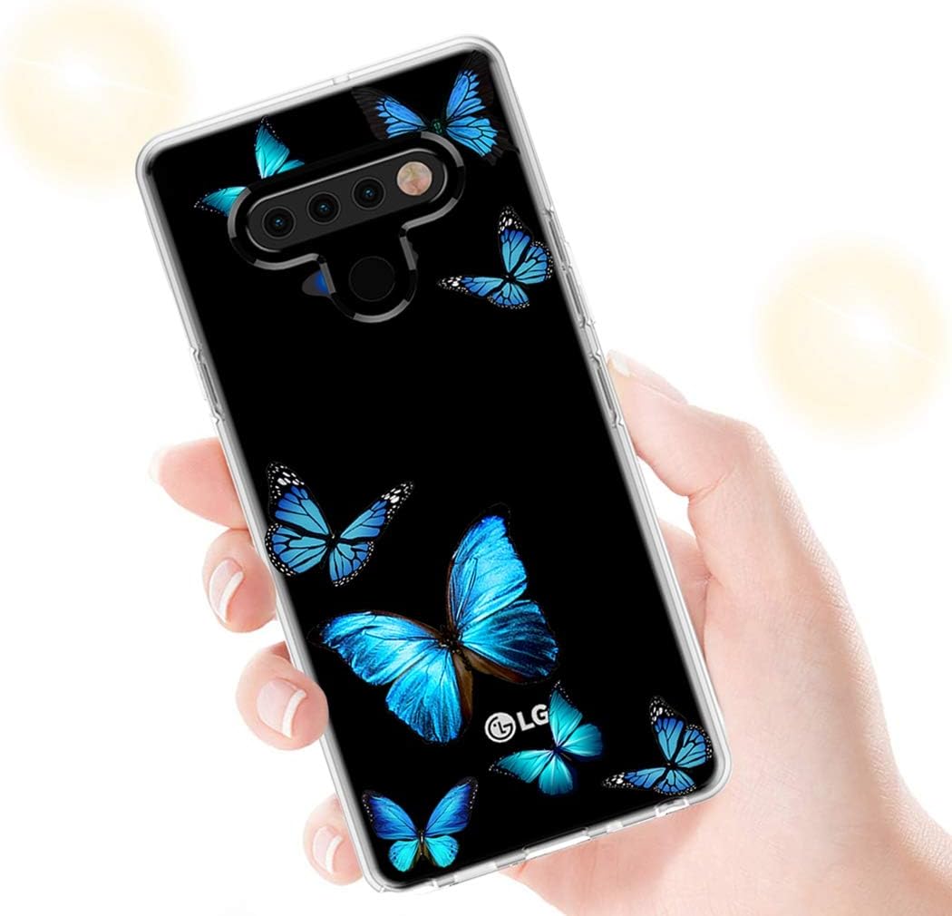 Funda de teléfono para LG Stylo 6, para LG Stylo6 para niñas y mujeres, transparente, delgada, a prueba de golpes, suave, flexible, TPU trasero,