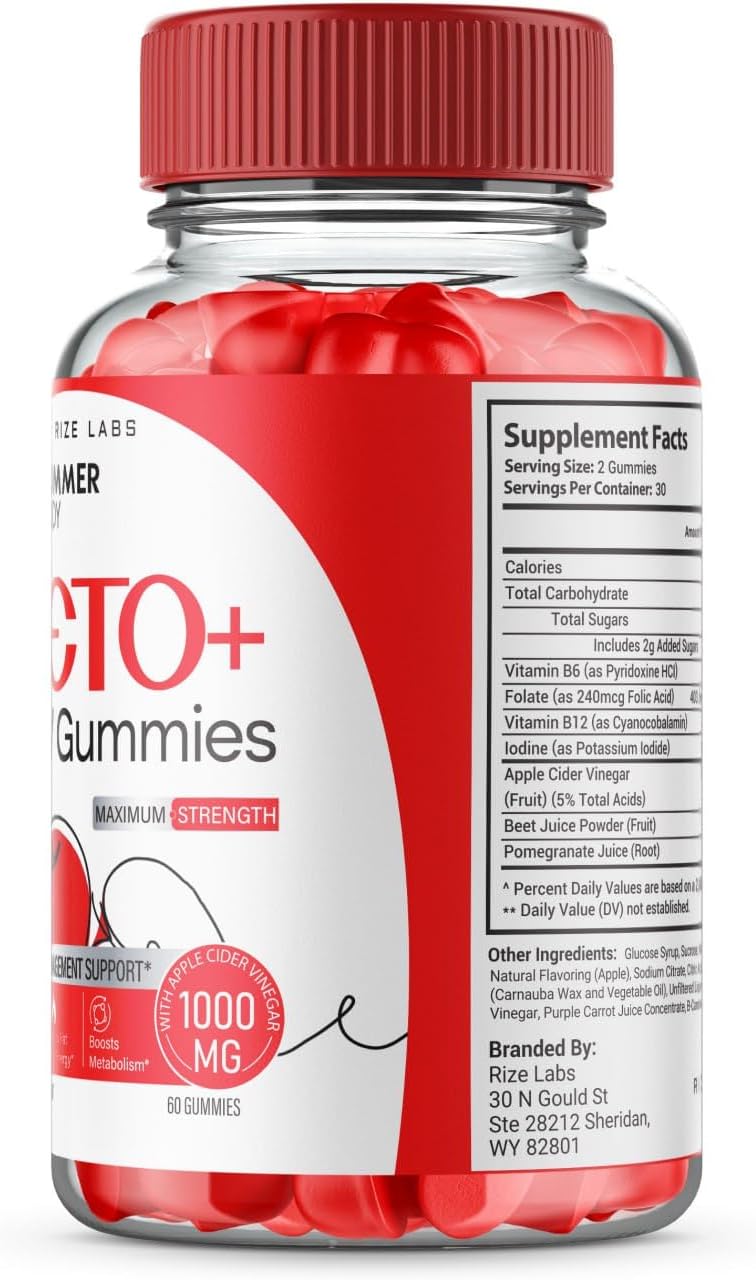 Paquete de 2 gomitas de verano Body Keto + ACV, gomitas Keto de cuerpo de verano para pérdida de peso avanzada, suplemento SummerKeto, gomitas de