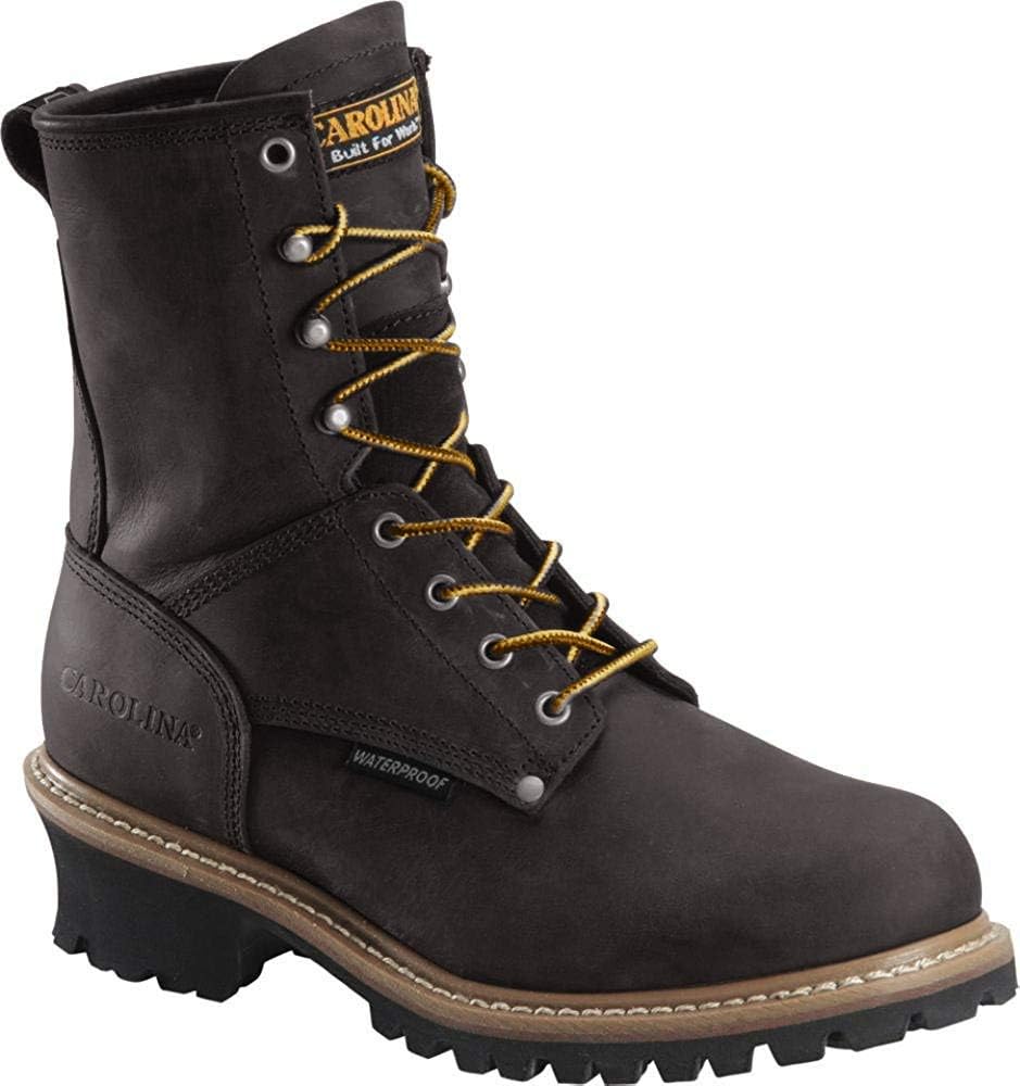 Carolina – Botas estilo leñador para hombre (20 cm).