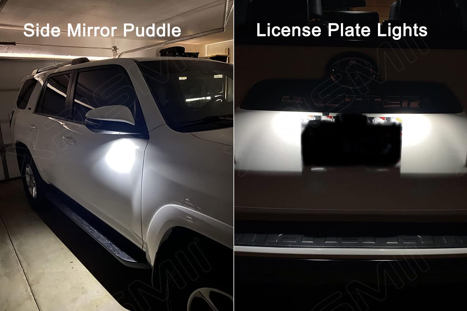 Paquete de 16 luces LED blancas para interiores de Toyota 4Runner 2010 2011 2012 2013 2014 2015 2016 2017 2018 2019 2020 2021 2022, con diagrama de