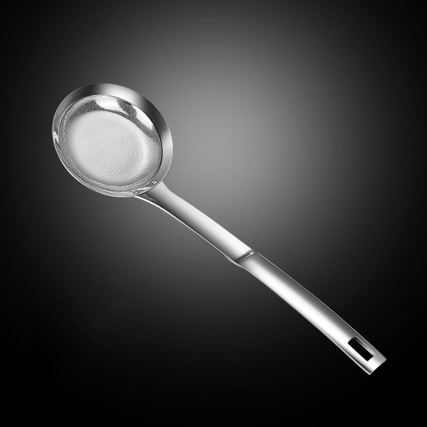 Cuchara ranurada con coladores, cucharas separadoras de aceite, accesorios de cocina para separar y colar aceite y líquidos, cuchara espumadera de