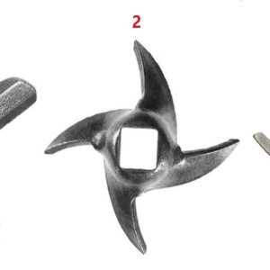 Juego de 3 cuchillas de repuesto para picadora de carne, cuchillas universales de acero inoxidable para picadora de carne, piezas de accesorios de Juego de 3 cuchillas de repuesto para picadora de carne, cuchillas universales de acero inoxidable para picadora de carne, piezas de accesorios de