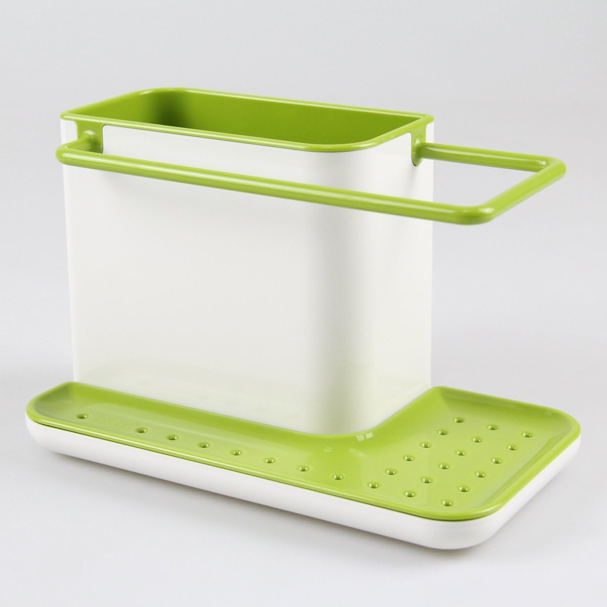 Soporte de esponja para fregadero de cocina, organizador desmontable para fregadero de cocina, organizador de platos, dispensador de jabón, bandeja