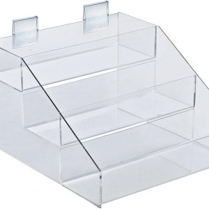 Azar Displays 326050 Pantalla de escalón de 3 niveles de 12 pulgadas de ancho x 11.75 pulgadas de profundidad x 7.125 pulgadas de alto para Azar Displays 326050 Pantalla de escalón de 3 niveles de 12 pulgadas de ancho x 11.75 pulgadas de profundidad x 7.125 pulgadas de alto para