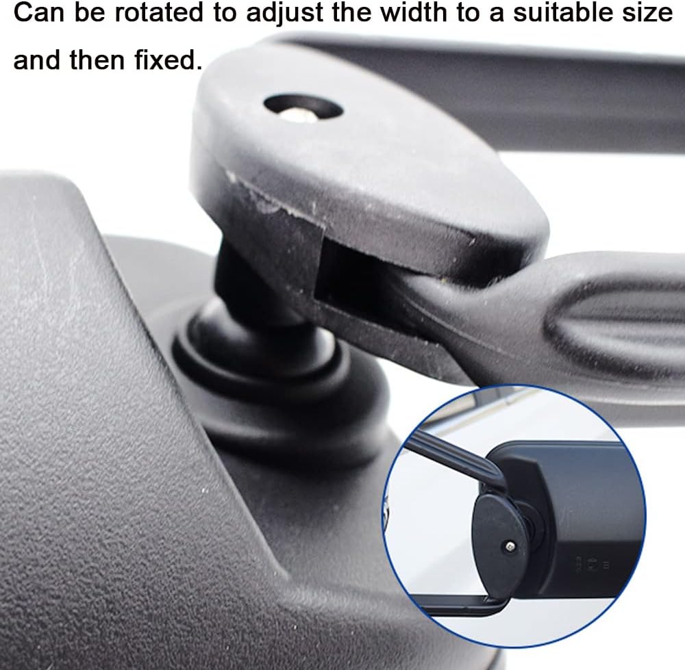 CYDZSW Espejos de remolque para automóvil, bloques de nivelación de RV con clip lateral para extensiones de espejo, accesorios de remolque para