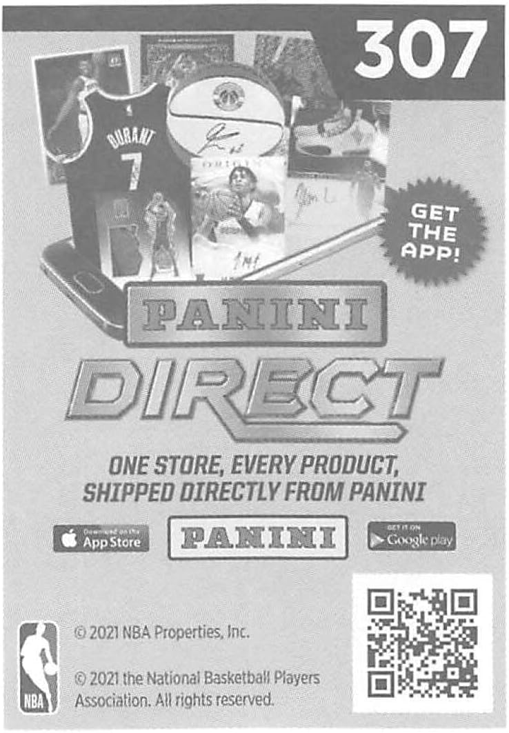2020-21 Panini Stickers #307 Tim Hardaway Jr. Official NBA Basketball Album Sticker Measuring 2.75 inch tall X 2 inches wide in Raw (NM or Better
