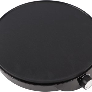 Máquina eléctrica de crepé a la plancha, máquina de crepé de hierro de 12 pulgadas y pino, calentamiento rápido para el hogar Máquina eléctrica de crepé a la plancha, máquina de crepé de hierro de 12 pulgadas y pino, calentamiento rápido para el hogar