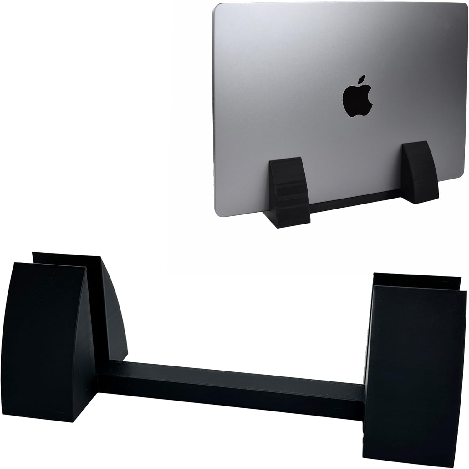 Soporte vertical gcode para laptop, compatible con MacBook, Surface, Samsung, HP, Dell, Chromebook, iPad, tableta y Kindle, elegante soporte que