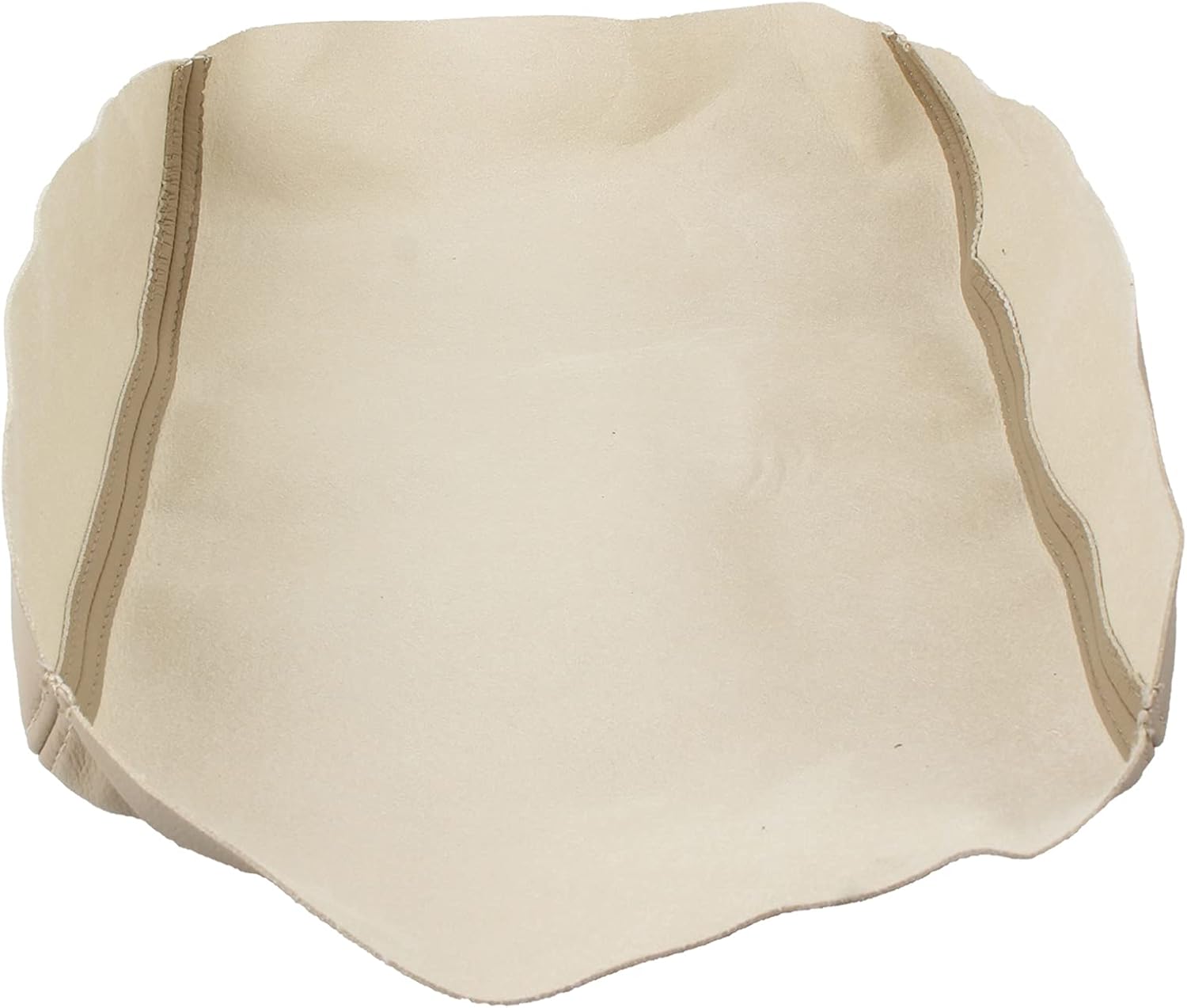 AUTOKAY Cubierta De La Tapa De La Consola Central Del Apoyabrazos De Cuero Se Ajusta Para Honda Pilot 2009-2015 – Beige Bronceado