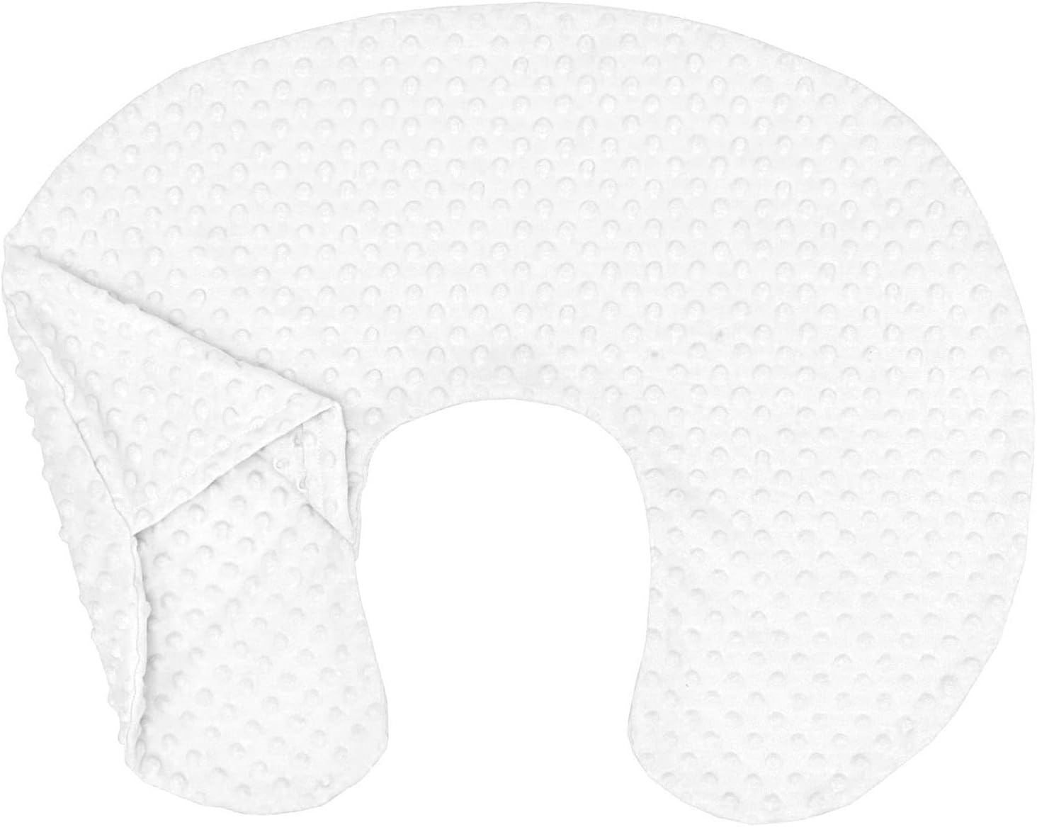 Funda de almohada de lactancia, funda de almohada de felpa para lactancia materna, se adapta a la almohada de lactancia, ultra suave y cómoda para