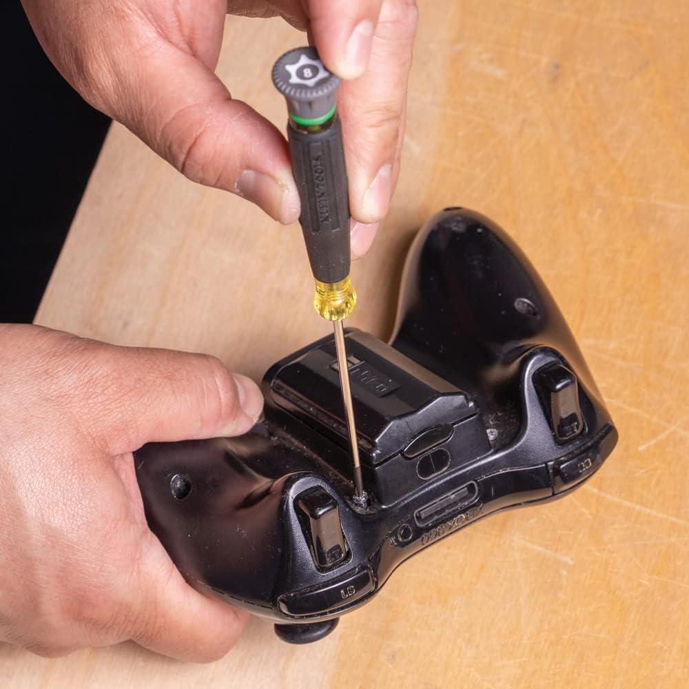 Klein Tools 85616 Juego de destornilladores Torx de precisión, destornilladores de seguridad TORX a prueba de manipulaciones, ideal para