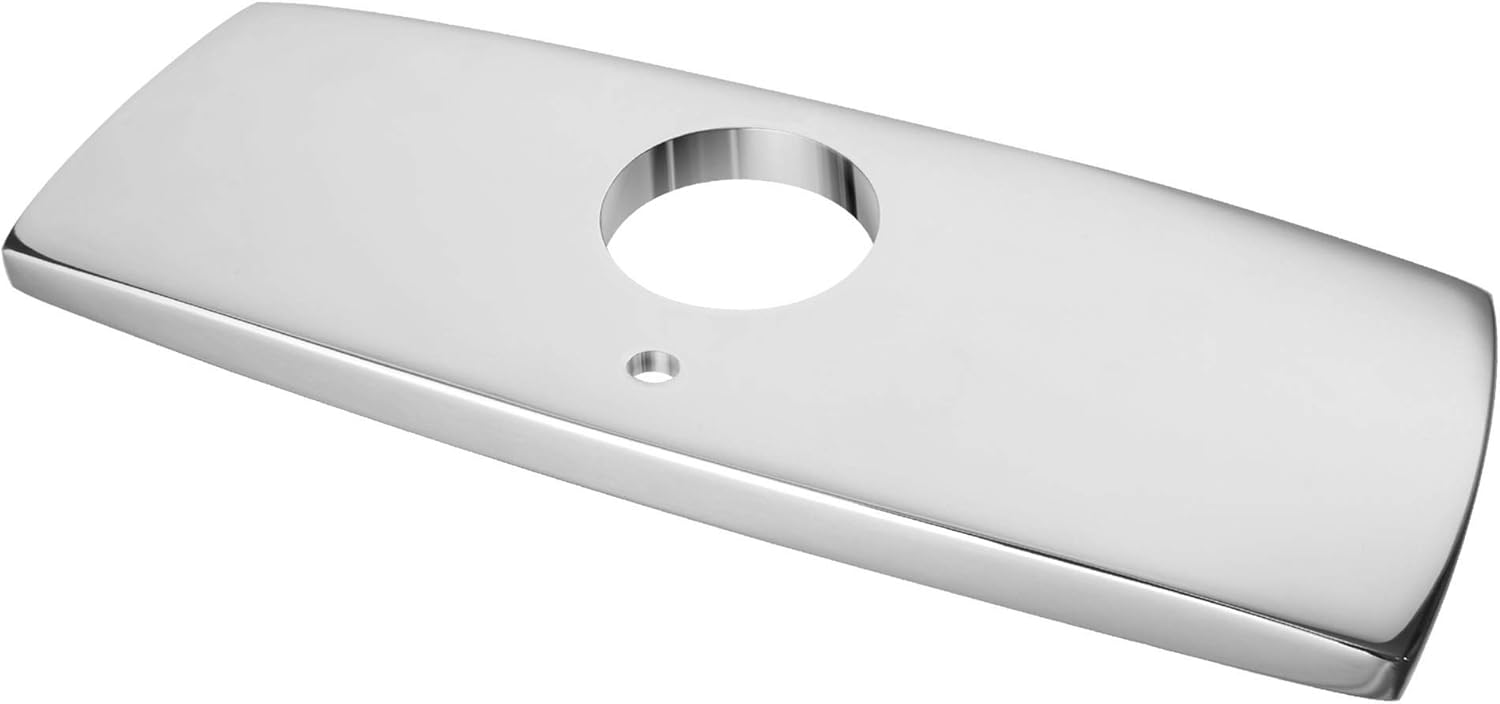 American Standard 702P400.002 – Placa de cubierta para grifo Paradigm Selectronic de 4 pulgadas, cromo pulido