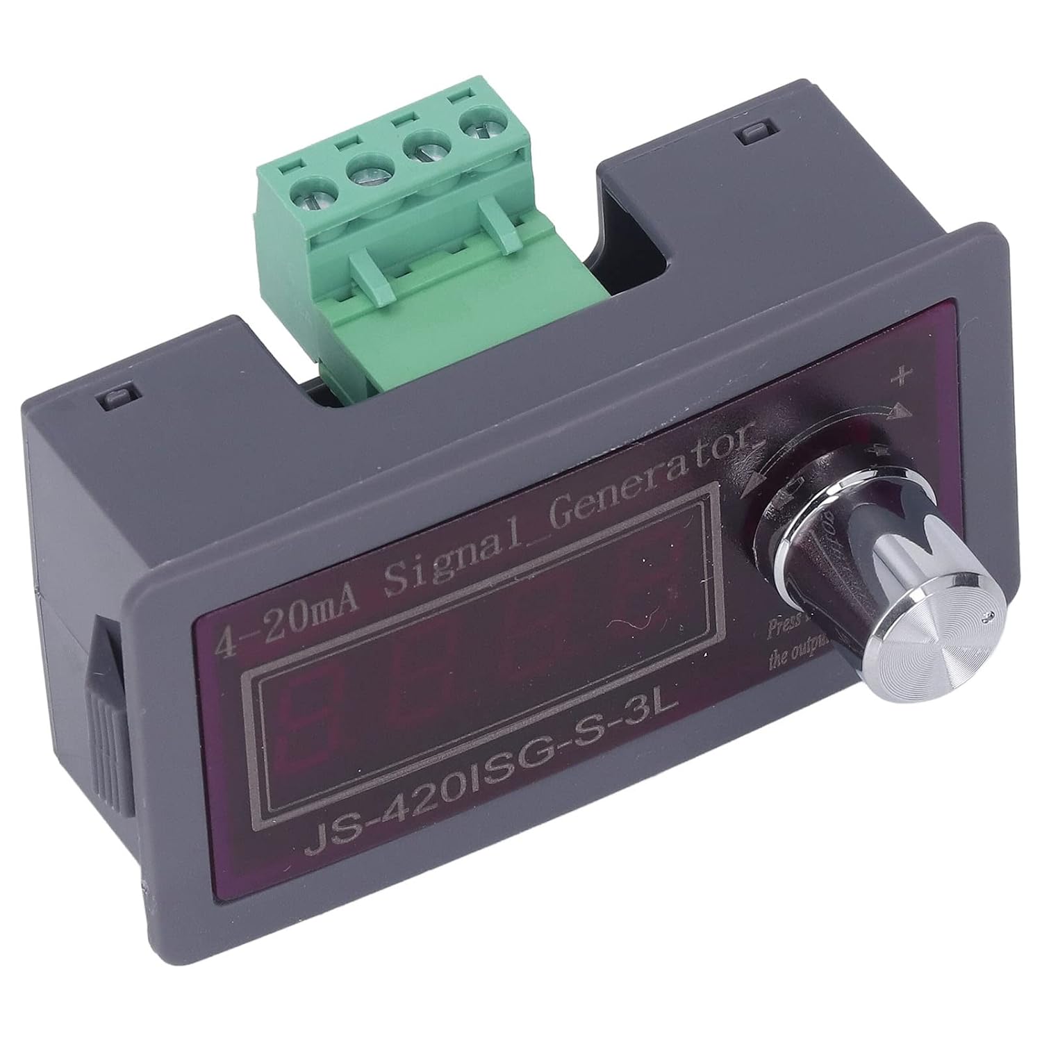 Generador de señal de 4 20mA, alta precisión 4 20mA 0 10 V generador de señal de voltaje de corriente con AMP y voltios simulador analógico de