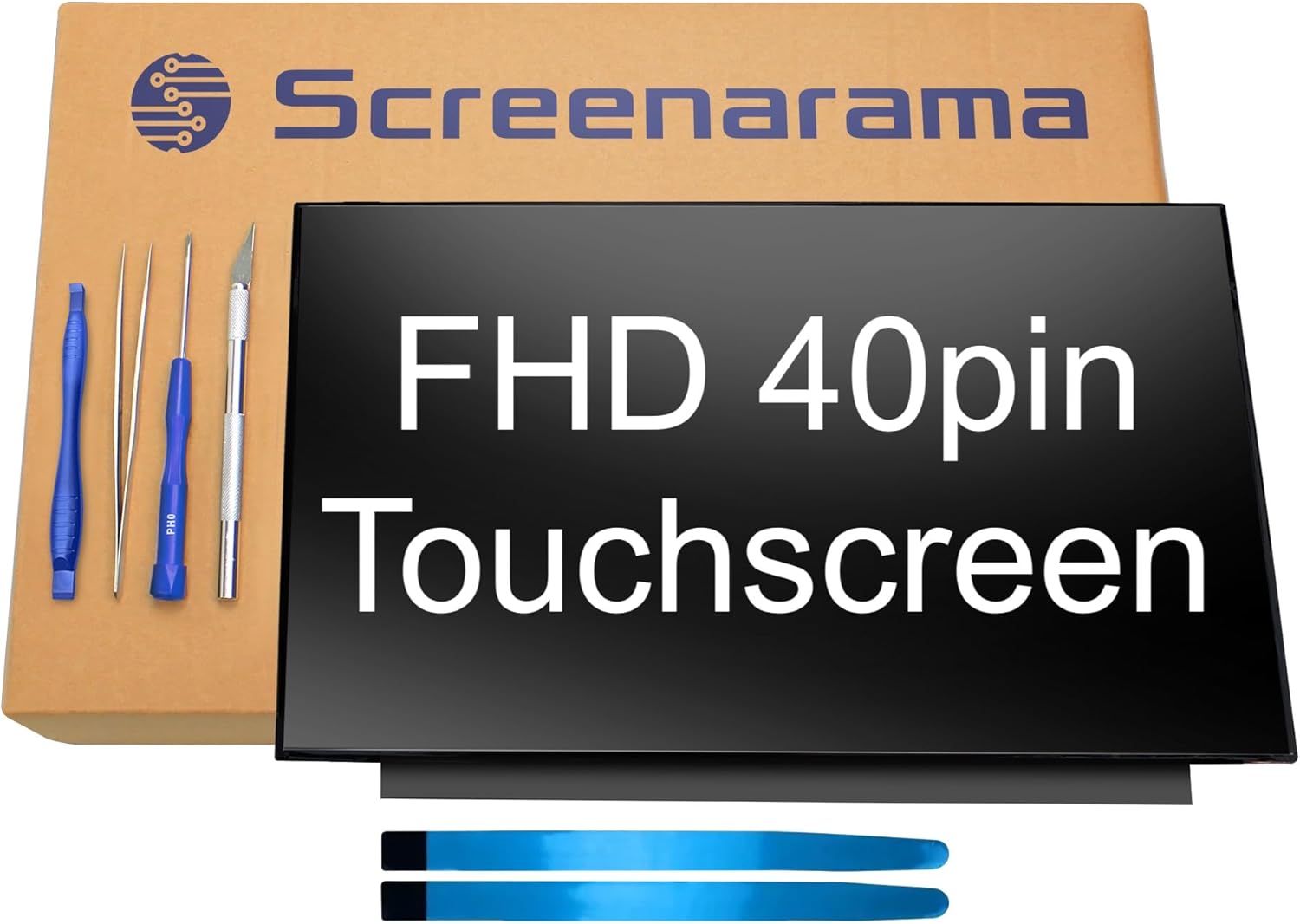 SCREENARAMA Nueva pantalla de repuesto para Lenovo ThinkPad P14S Gen 1 Gen 2, OnCell Touch, FHD 1920×1080, IPS, mate, pantalla LED LCD con