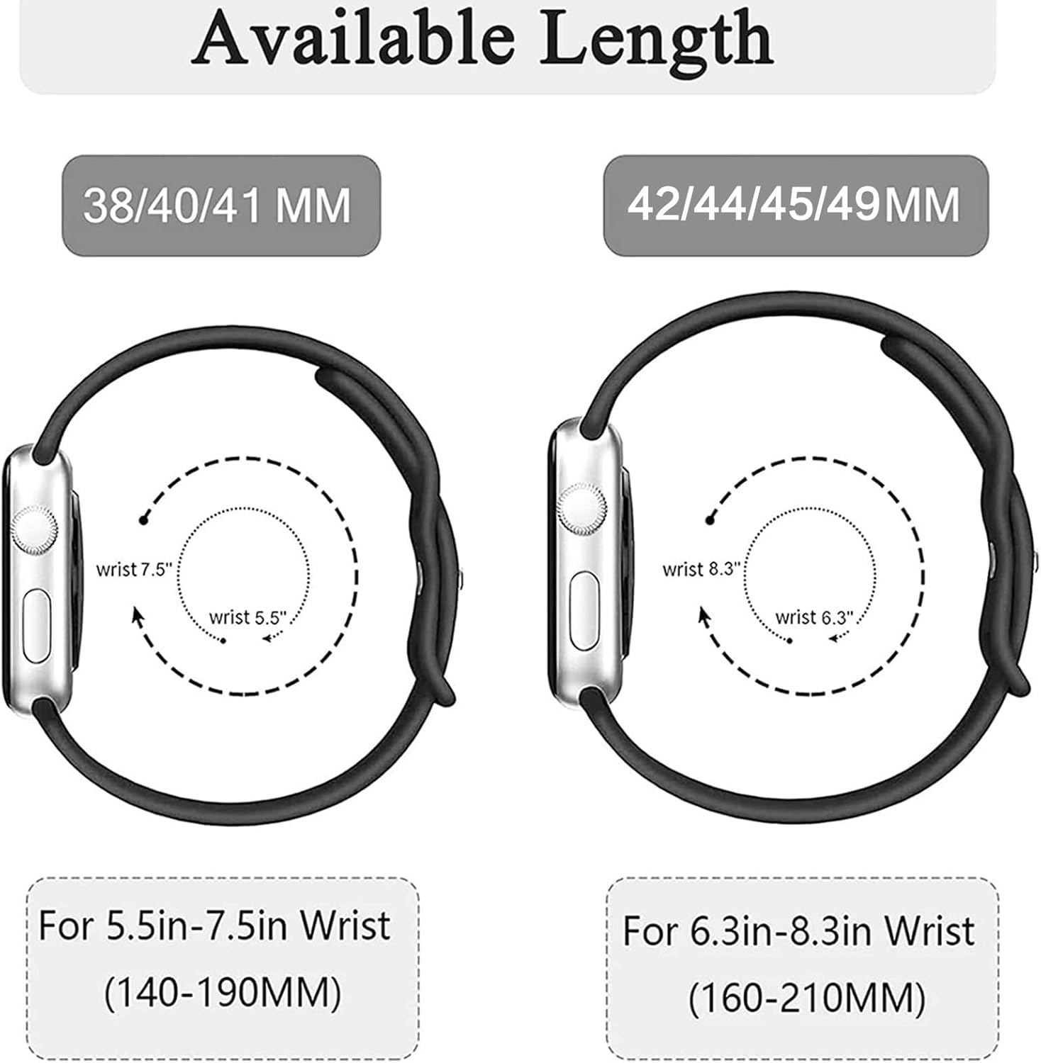 Holiday Band Compatible with Apple Watch 38mm 40mm 41mm 42mm 44mm 45mm 49mm Men Women,Soft Silicone Adjustable Wristbands Smartwatch Straps for