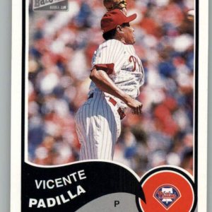 2003 Bazooka #44 Vicente Padilla NM-MT Philadelphia Phillies Baseball MLB 2003 Bazooka #44 Vicente Padilla NM-MT Philadelphia Phillies Baseball MLB
