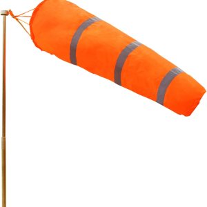 Anley Calcetín de viento de 30 pulgadas  Bolsa de poliéster Rip-Stop para medir la dirección del viento con cinturón reflectante  Para aire libre, Anley Calcetín de viento de 30 pulgadas  Bolsa de poliéster Rip-Stop para medir la dirección del viento con cinturón reflectante  Para aire libre,