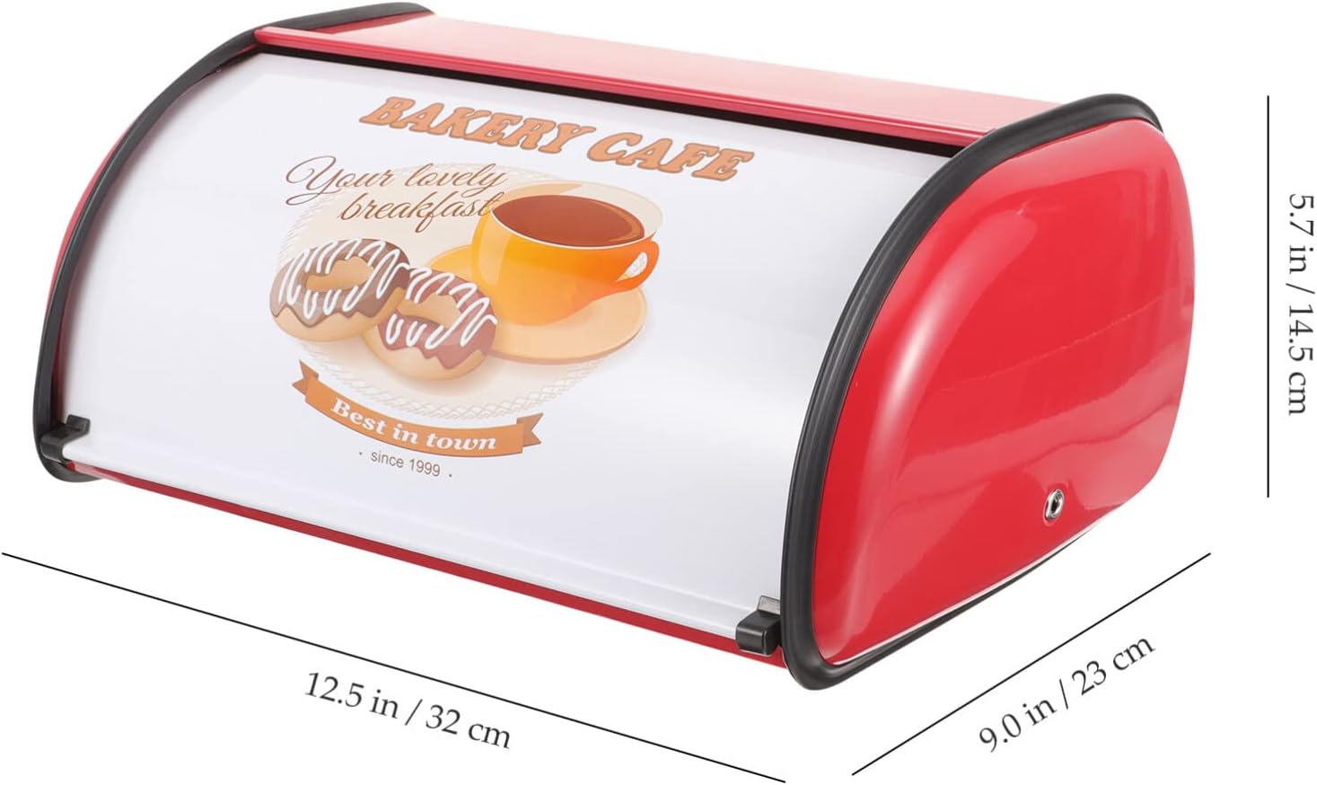 Angoily Caja de almacenamiento de pan para guardar pan de cocina, contenedor de bagel de almacenamiento de pan, soporte para pan, soporte para pan,