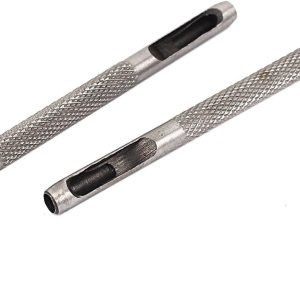 IIVVERR Junta de cuero Cinturón Agujero Punzonadora Perforadora Agujero Hueco Herramienta de Perforación 0.157 in Dia 2pcs (Junta de cuero Agujero IIVVERR Junta de cuero Cinturón Agujero Punzonadora Perforadora Agujero Hueco Herramienta de Perforación 0.157 in Dia 2pcs (Junta de cuero Agujero