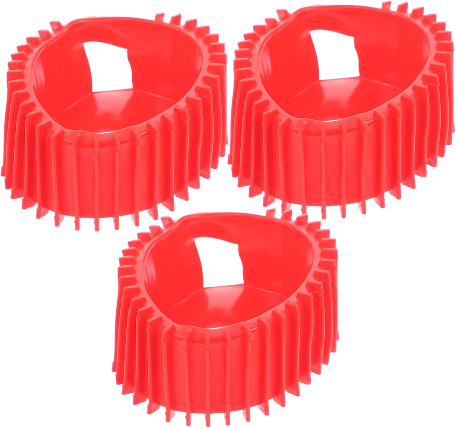 iplusmile Cubierta de manómetro de acetileno, protector de manómetro de gel de sílice rojo, reductor de presión de mesa de acetileno, 6 uds
