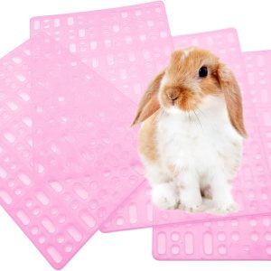 kathson 4 alfombrillas de descanso de conejo, almohadilla para patas de conejo, tapete de plástico para suelo de jaula de conejo, alfombrillas de kathson 4 alfombrillas de descanso de conejo, almohadilla para patas de conejo, tapete de plástico para suelo de jaula de conejo, alfombrillas de