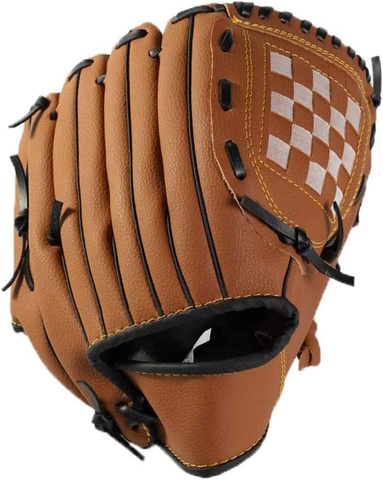 Guante de béisbol, guante de sóftbol, guante de mano izquierda, guante de béisbol para hombres adultos y jóvenes, para practicar, entrenamiento,