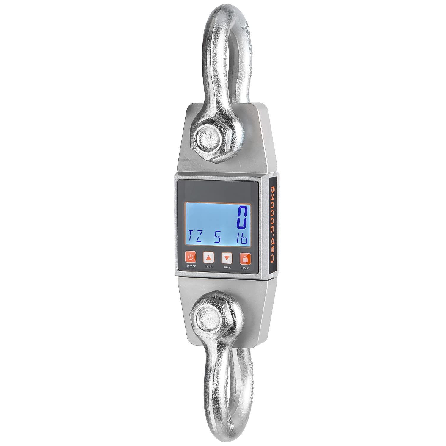 Bonvoisin Báscula digital de grúa de 11000 libras, báscula colgante industrial resistente (11000 libras11,023.1 lbs)