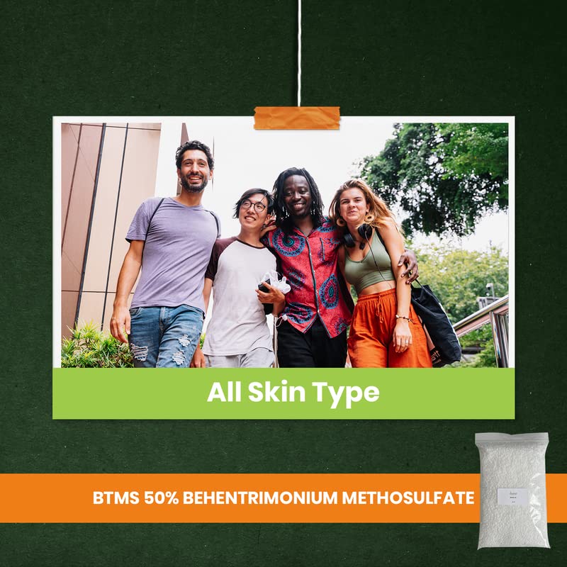 2 OZ BTMS 50 emulsionante acondicionador derivado de aceite de colza y consta de metosulfato de behentrimonio, alcohol cetílico y butilenglicol.