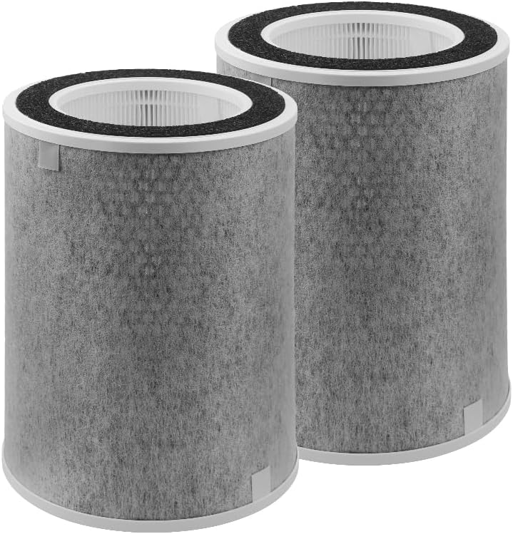 HP201 HP202 Filtro de repuesto compatible con Shark Serie HP200 y HC502 MAX, comparado con la pieza #HE2FKBAS, HE2FKBASMB, paquete de 2
