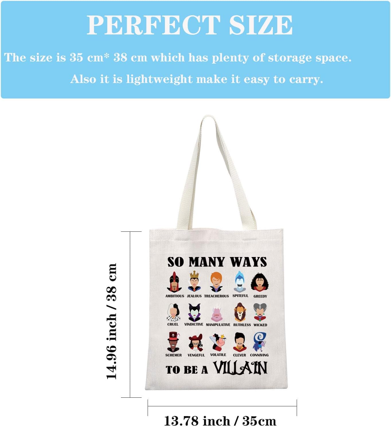 Villains Infamous Evil Group Gift Maléfica Witch Stuff Halloween Party Gift So Many Ways To Be a Villain Tote Bag