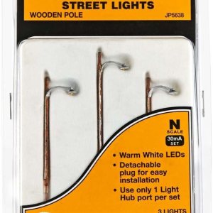 Woodland Scenics WOOJP5638 N Farola, poste de madera (3) Woodland Scenics WOOJP5638 N Farola, poste de madera (3)