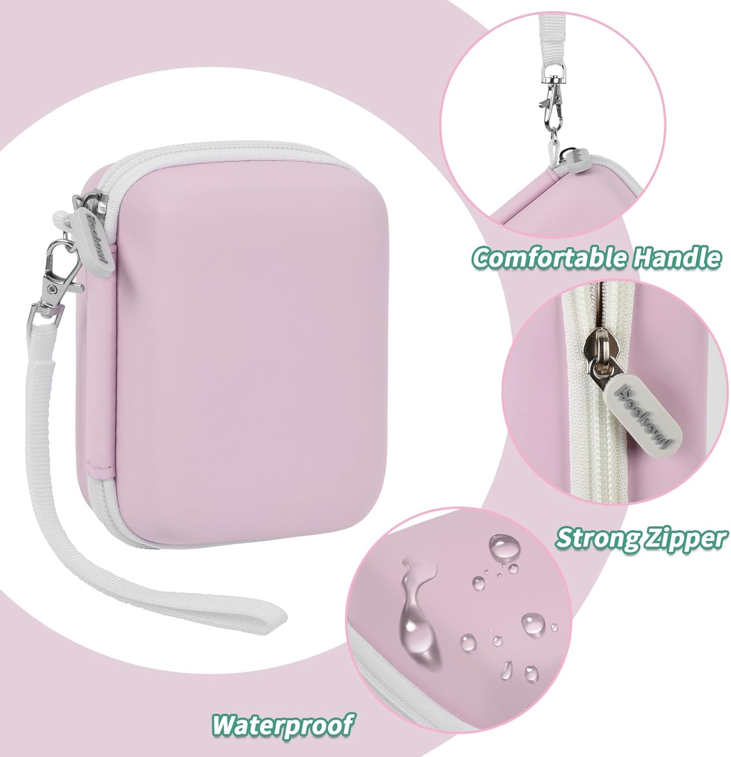 Boobowl Funda para cámara digital compatible con Yifecialpara EROOLUpara VAHOIALDpara Kaisoonpara Kodak Pixpropara Canon PowerShot ELPH 180 190para