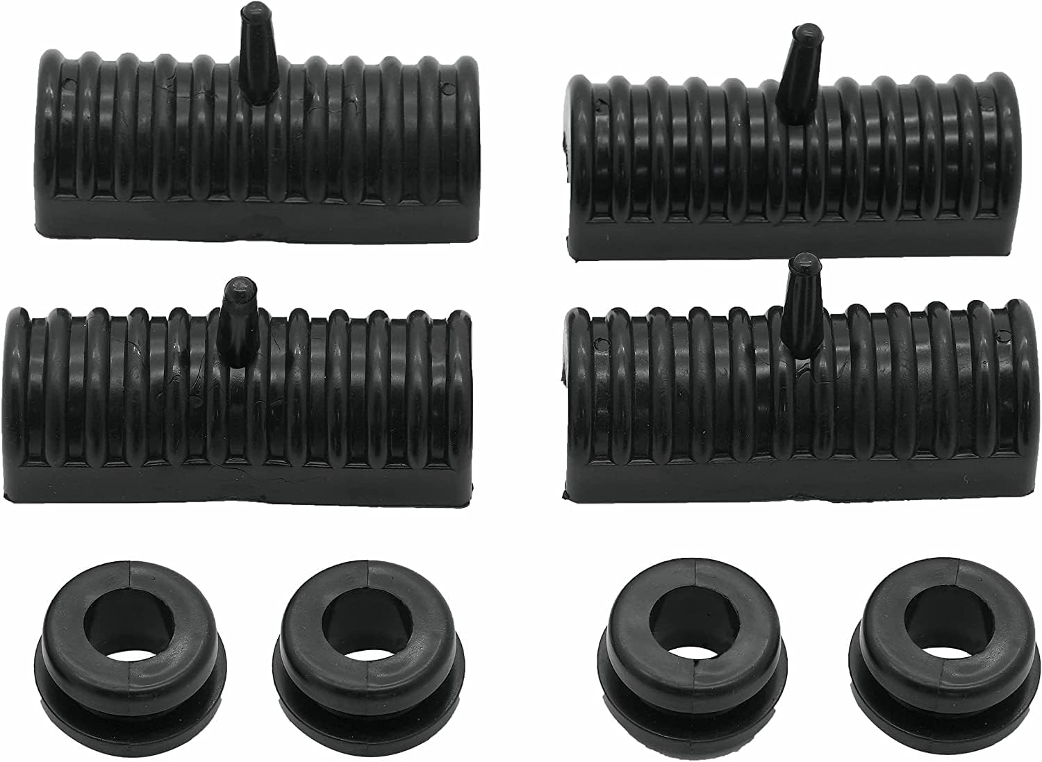 SWESGI Cojines de goma para alforjas rígidas para Harley Touring Street Glide Road King Glide Electra (1996-2013)