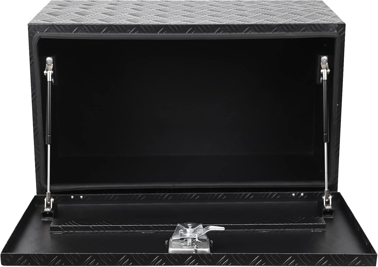 Caja de herramientas para camión de 30 pulgadas, impermeable, cuadrada, para almacenamiento, barra de aluminio, herramienta de banda de rodadura,