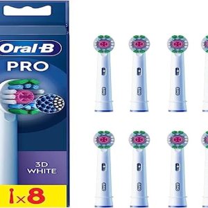 Oral-B Pro 3D – Cabezal de cepillo de dientes eléctrico, cerdas en forma de X y taza de pulido única para blanquear los dientes y eliminar manchas Oral-B Pro 3D – Cabezal de cepillo de dientes eléctrico, cerdas en forma de X y taza de pulido única para blanquear los dientes y eliminar manchas