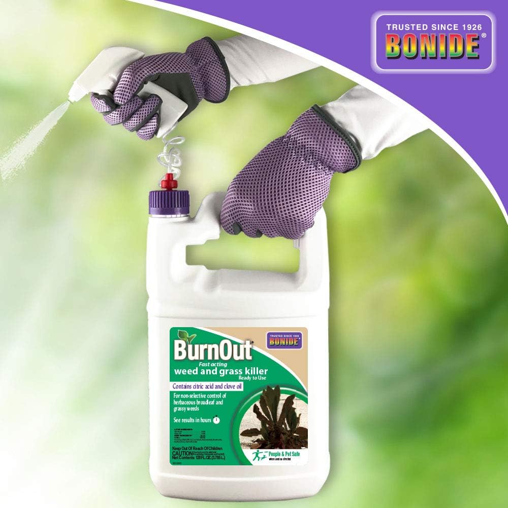 Bonide Products 7492 Burnout, herbicida de pasto y malezas listo para usar