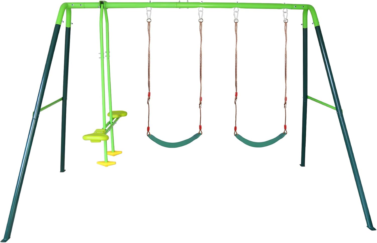 RedSwing Asiento de columpio para niños al aire libre con cuerda de 57-86 pulgadas, repuesto de asiento de columpio de seguridad para niños,