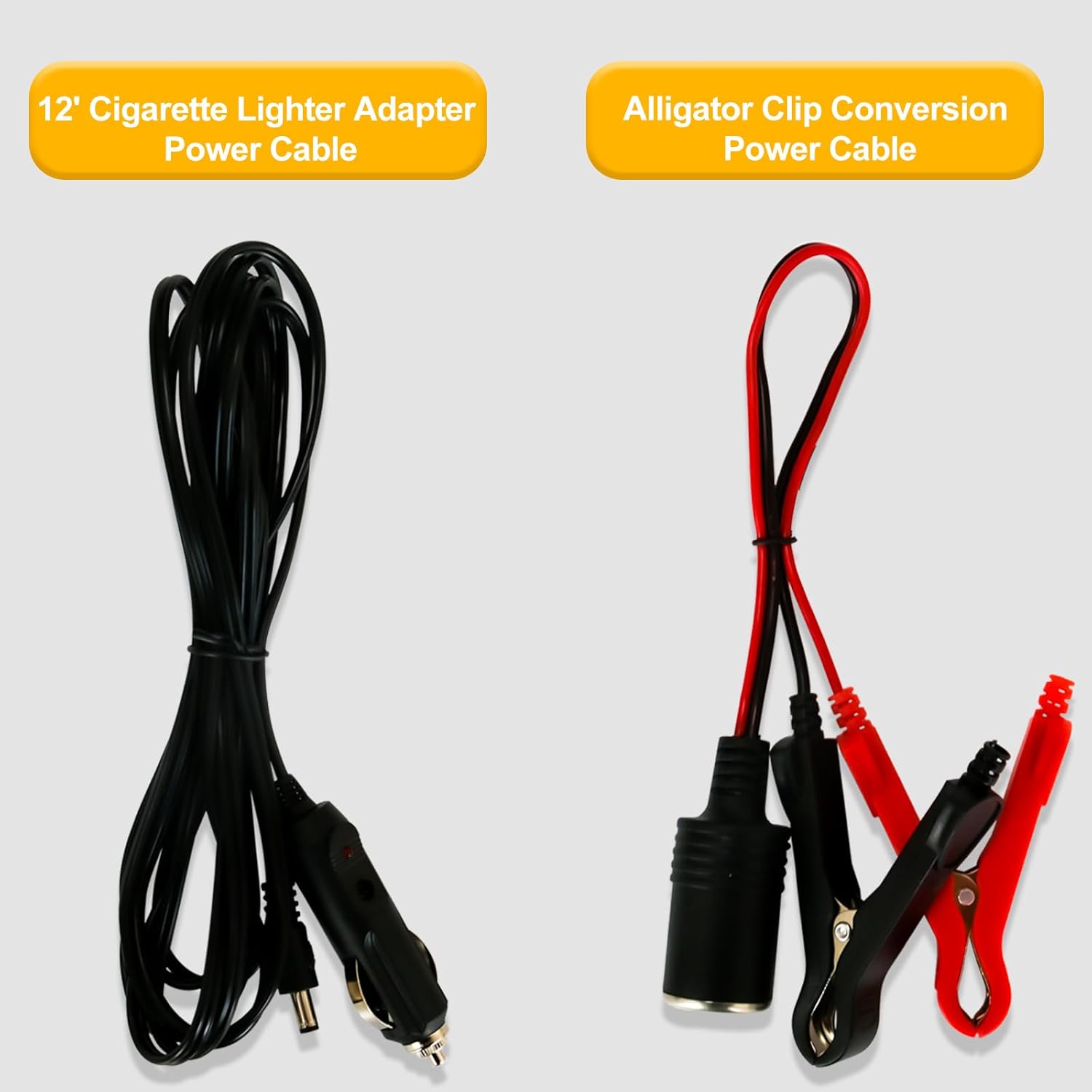 Kit de bomba de transferencia de combustible de 12 V 70 W, con tubo de combustible de alta elasticidad y 2 cables de alimentación, mueve hasta 85