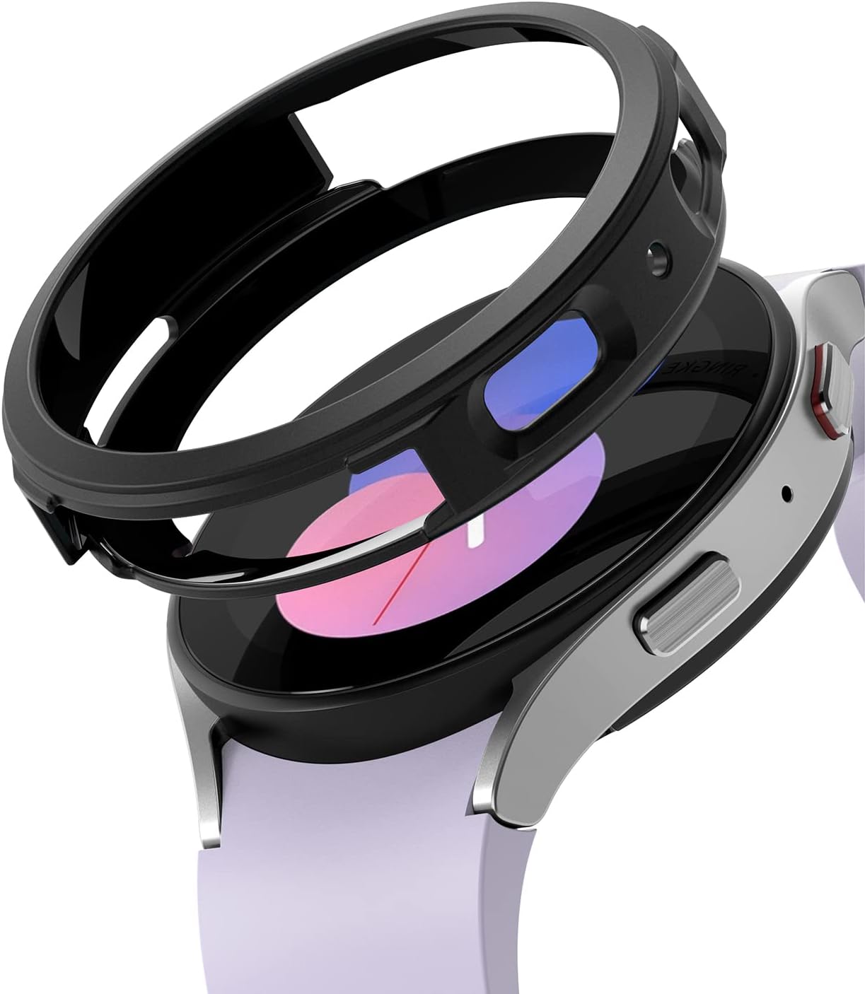 Ringke Air Sports – Funda compatible con Samsung Galaxy Watch 5 de 1.575 pulgadas (1.575 in), suave, flexible, ligera, delgada, de poliuretano