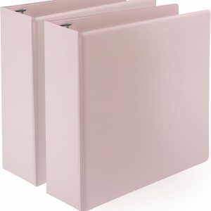 Samsill Earth’s Choice – Paquete con 2 carpetas con anillos en D de 3pulgadas, material con base biológica certificado por el USDA, duraderas, Samsill Earth’s Choice – Paquete con 2 carpetas con anillos en D de 3pulgadas, material con base biológica certificado por el USDA, duraderas,