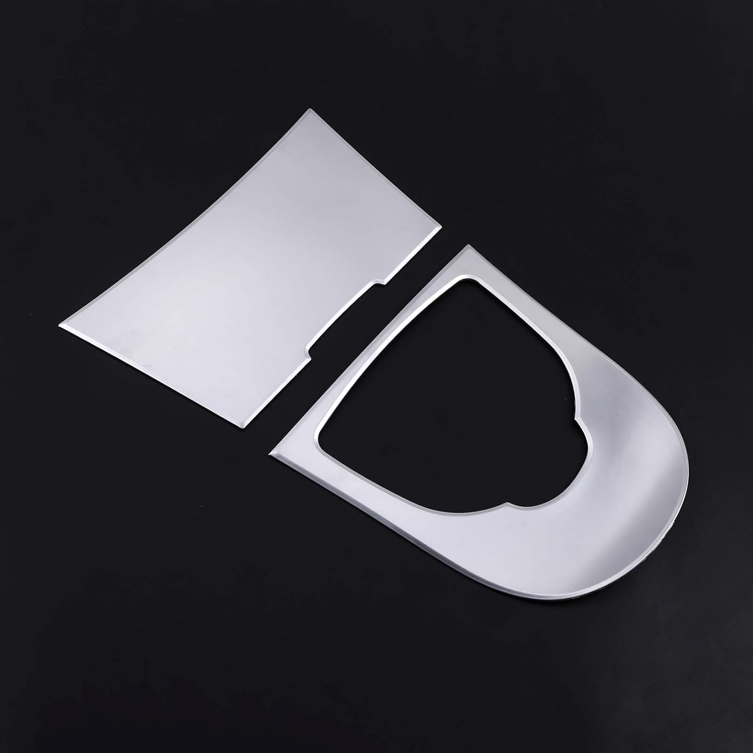 YIWANG – Pegatinas para marco de consola central de Mercedes Benz Clase G W463 2019 2020, color plateado
