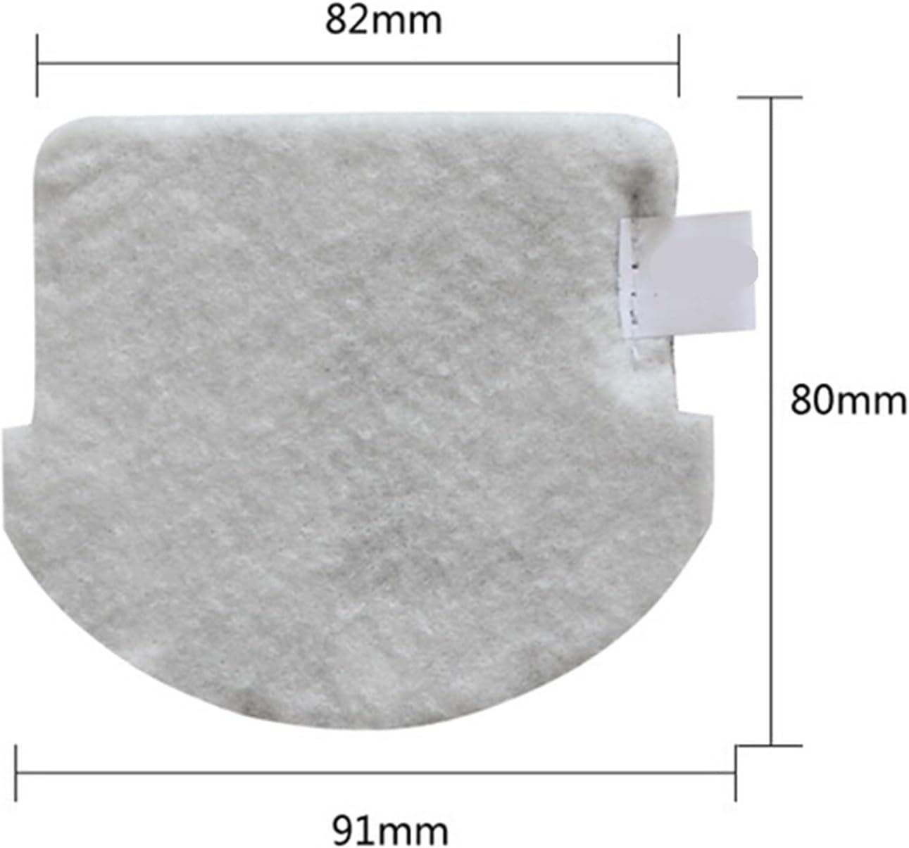 2 piezas de aspirador Accesorios para el hogar Barredora Herramienta de limpieza para el hogar Filtro Fit.Compatible para Midea VCS141 VCS142