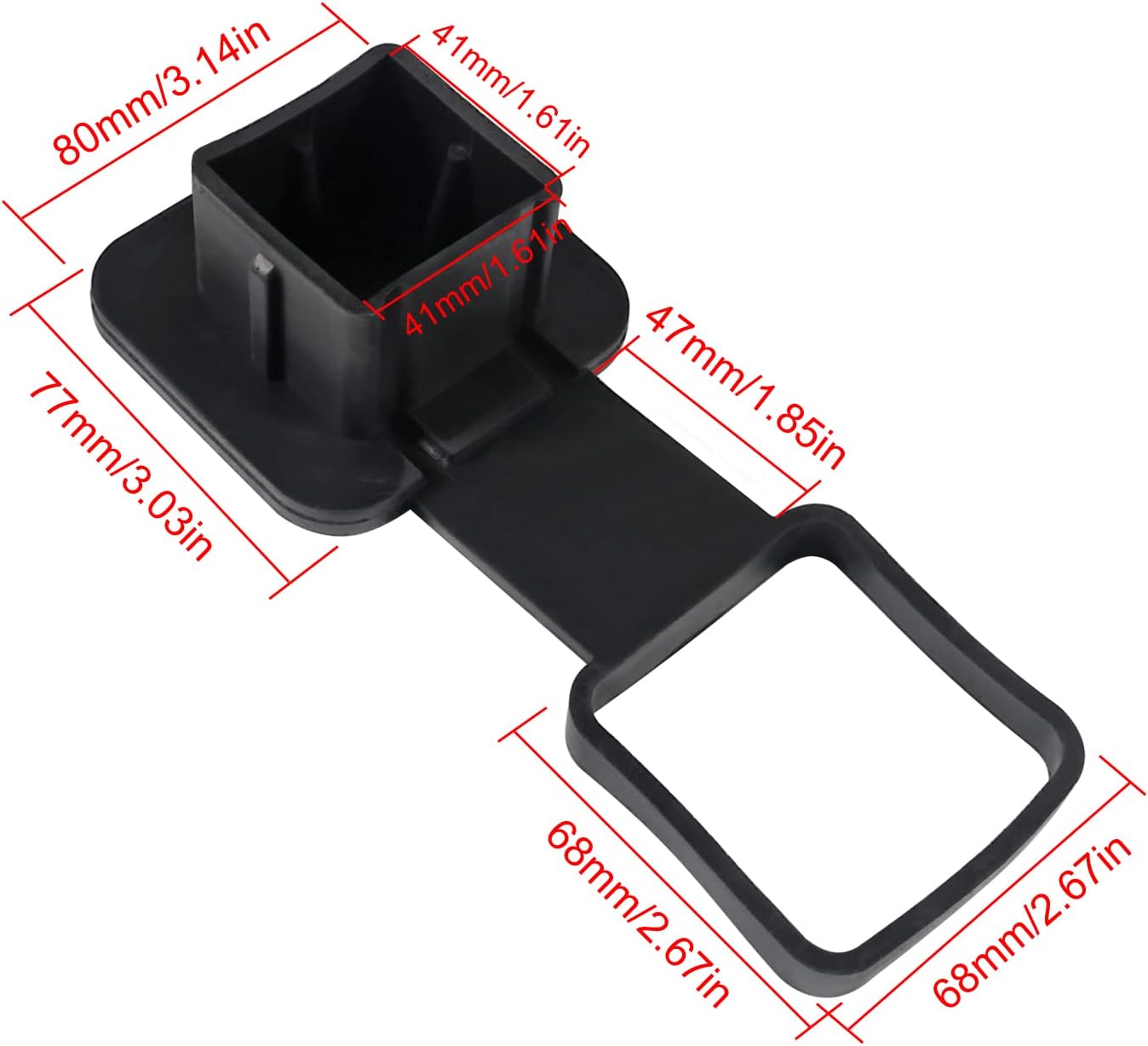 Tapón de enganche receptor de 2 pulgadas para Toyota Ford Jeep, Chevrolet, Nissan, Dodge Ram, Porsche, Mercedes, Benz, Polaris, Ranger, ATV, UTV